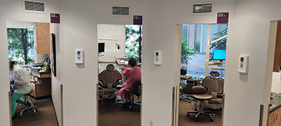 restorative dentistry offices inside Scott Hoffman, DDS